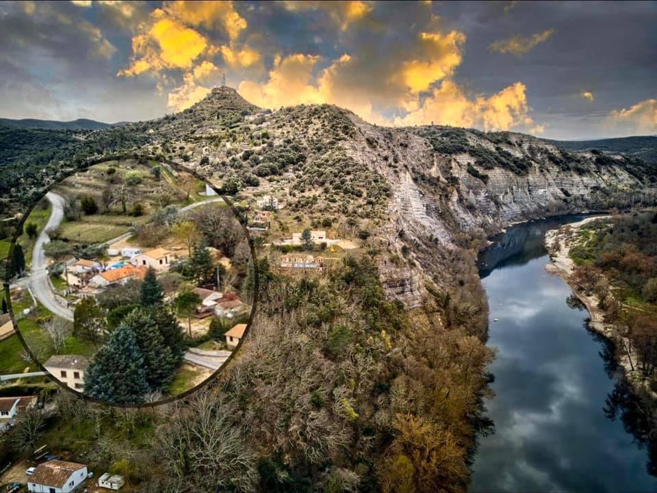 Hebergements Des Posas Sampzon 외부 사진
